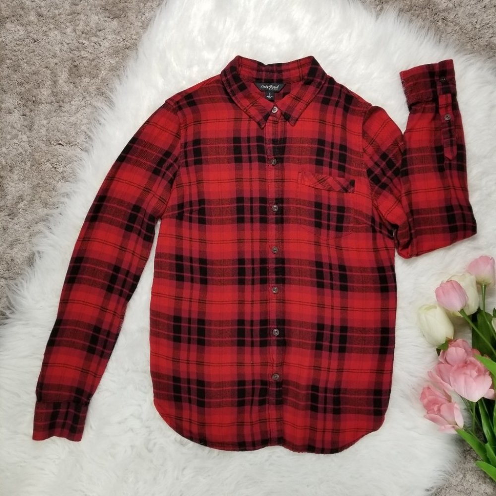 LUCKY BRAND Plaid Long sleeve (W2-123) ⁂